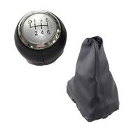 ZCera Car Gear Shift Knob for Toyota for Corolla E18 E180 2013-2018 Gearbox Handle Gear Lever Knob Gear Stick Shift Knob Gearbox Shift Knob Boot Gear Shifter Knobs(6 Speed Silver)