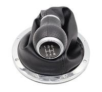 ZCera Car Gear Shift Knob for VW for Golf for Pointer for Saveiro for Parati 2004-2010 5 Speed Gear Shift Knob Lever Shifter Gaiter Boot Gear Shifter Knobs(12345R Type 11)