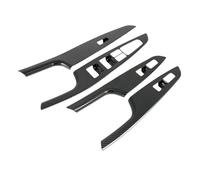 ZCera Car Interior Trim for Hyundai for Tucson 2015-2020 Car Interior Trim ABS Matte Inside Door Handle Power Window Switch Cover Car Interior Decoration(Carbon Fiber)