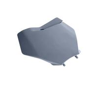 ZcerA Motorcycle Front Number Plate Plastic Cover Compatible With 125 150 250 350 450 SX XC-F SX-F 2016-2017 Motorcycle Dirt Bike(Grey)
