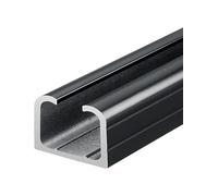 ZCFLWR Sliding Panel Track Blinds for Patio Doors, Bifold Door Low Clearance & Cuttable Single Rail Hardware Kit, Heavy Duty & Sturdy Replacement Tracks(Gold,150cm)