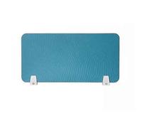 ZCFXIFGF Desk Partition Desk Privacy Panel Suitable For Offices, Classrooms, Libraries Easy To Clean Freestanding Design Requires No Drilling Or Installation(Blue,30X80CM)