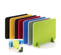 ZCFXIFGF Desk Privacy Divider, Desk Divider Acoustic, Desktop Privacy Panel Acoustic Partition, Reduce Noise And Visual Distractions, Home Offices Libraries Classroom(Green,30x40cm)