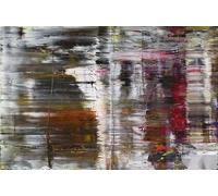 Zchdk Yhdesh Gerhard Richter Poster Abstract Wall Art Gerhard Richter Print Gerhard Richter Painting Modern Home Decor Canvas Picture 50X70cm Unframed