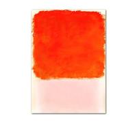 Zchdk Yhdesh Mark Rothko Poster Red Pink Mark Rothko Canvas Painting Modern Abstract Wall Art Mark Rothko Prints for Home Decor Pictures 40x60cm No Frame