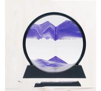 ZCHENQITO Creative 3D Art of Flowing Sand Painting Ornaments, Glass Liquid Ornaments, Dynamic Flowing Sand Painting, Living Room Decoration, Gift Giving, Three-Dimensional Design