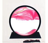 ZCHENQITO Creative 3D Art of Flowing Sand Painting Ornaments, Glass Liquid Ornaments, Dynamic Flowing Sand Painting, Living Room Decoration, Gift Giving, Three-Dimensional Design