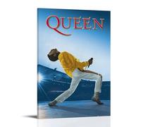 ZCHLATGDE Queen Live Wembley Poster Decorative Painting Canvas Wall Art Living Room Poster Bedroom Painting Wall Art Picture Print Modern Family Room Decor 12 x 18 Inches (30 x 45 cm)