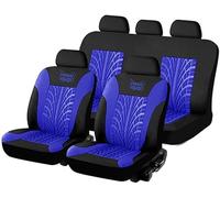 ZCHQF Car Seat Covers Full Set for Toyota Corolla 2005-2019 2020 2021 2022 2023 2024 2025 5 Sitze, Front and Rear Seat Cushion Protector NonSlip Cloth Breathable Interior Accessories,D-Purple