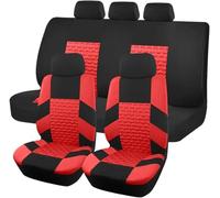 ZCHQF Car Seat Covers Sets for Jeep Wrangler Sahara Wrangler Jk Unlimited Wrangler Unlimited Wrangler Jlu, Full Set Seat Cushion 5 Seats Front Rear Protectors Breathable Interior Accessories