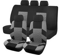ZCHQF Car Seat Covers Sets for Kia Proceed Wagon Gt Line/Gt Line Premium/Gt Line Plus/Gt | Wagon, Full Set Seat Cushion 5 Seats Front Rear Protectors Breathable Interior Accessories,A Gray