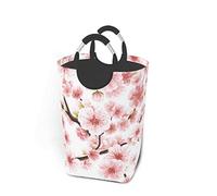 ZCHW Laundry Hamper Pink Sakura Blossom Or Japanese Flowering Cherry Symbolic Of Spring In A Random Laundry Basket Clothes Washing Bin 50L