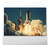 ZCHX Posters and Prints Space Shuttle Challenger Wallpaper Canvas Wall Art Paintings for Living Room Home Decor No Frame (Color : C, Size (Inch) : 50X70cm No Frame)