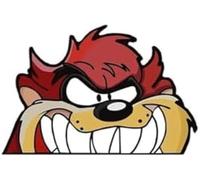 ZCHZCS Australian Tasmanian Devil Stickers For Car Windshield Windows Trunk Decor Ferocious Cartoon Animal Vinyl Decal DIY Auto Styling(20x13CM)