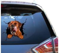 ZCHZCS Rhodesian Ridgeback Car Decal Rhodesian Ridgeback Sticker Funny Face Vynl Trucks Sticers For Girl Bumber Auto Decal