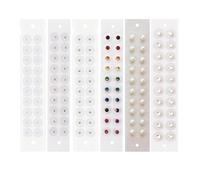 Zcikdom Ear Seeds Acupuncture Kit - Relaxation, Easy Application, and Excellent Durability to Support Your Beauty Mixed-120PC