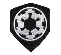 Zcketo Imperial Target Shield Patch Embroidered Hook and Loop Tactical Badge Emblem Tags for Kids Teens Adult Movie Fans Bags Cap Backpack Outdoor Showing Collect