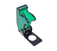 ZCKHNQOP 1Pcs LED Toggle Switch's Aircraft Flip Up Cover Transparent Green ZCKHNQOP