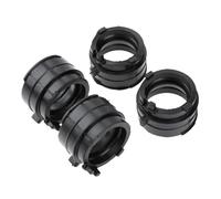 ZCLOZMD 4Pcs Motorcycle Intake Carburetor Carb Rubber Interface Adapters Insulator Connector Pipe for Honda CBR400 NC23 NC29 CB-1 CB400F