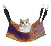Zcmkjlg Beautiful Beach At Sunset Pet Hammock Cats Ferret Hammock Soft Bed Suitable For Pet Guinea Pig Hamster Kitten