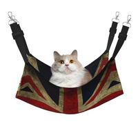 Zcmkjlg British Flag Pet Hammock Cats Ferret Hammock Soft Bed Suitable For Pet Guinea Pig Hamster Kitten