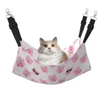 Zcmkjlg Funny Pink Pig Face Pet Hammock Cats Ferret Hammock Soft Bed Suitable For Pet Guinea Pig Hamster Kitten