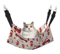 Zcmkjlg Little Boys And Girls In Firefighters Pet Hammock Cats Ferret Hammock Soft Bed Suitable For Pet Guinea Pig Hamster Kitten
