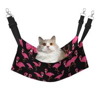 Zcmkjlg Lovely Pink Flamingos Pet Hammock Cats Ferret Hammock Soft Bed Suitable For Pet Guinea Pig Hamster Kitten