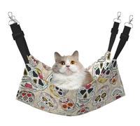 Zcmkjlg Mexican Skull1 Pet Hammock Cats Ferret Hammock Soft Bed Suitable For Pet Guinea Pig Hamster Kitten