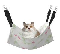 Zcmkjlg Pink Flamingos Pet Hammock Cats Ferret Hammock Soft Bed Suitable For Pet Guinea Pig Hamster Kitten