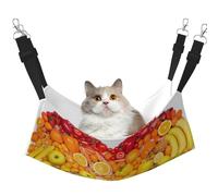 Zcmkjlg Rainbow Vegetable And Fruit Pet Hammock Cats Ferret Hammock Soft Bed Suitable For Pet Guinea Pig Hamster Kitten