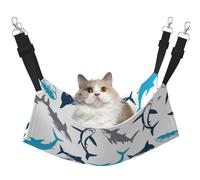 Zcmkjlg Sharks Pet Hammock Cats Ferret Hammock Soft Bed Suitable For Pet Guinea Pig Hamster Kitten