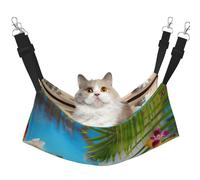 Zcmkjlg Tropical Cocktails Pet Hammock Cats Ferret Hammock Soft Bed Suitable For Pet Guinea Pig Hamster Kitten