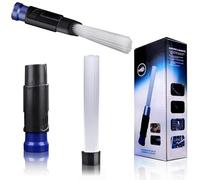 ZCMMGPBB Vacuum Dusty Brush,Vacuum Cleaner Attachment,Multifunction Vacuum Cleaner Straw Tubes Dust Dirt Brush Remover Portable Universal Vacuum Attachment for Keyboard Screen CD Drawers Car Crafts