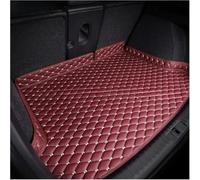 ZCNDGHMQ High Edge leather Car Boot Mats for Jeep Renegade 2016-2024,Tailored Bottom Mats Boot Tray Pad Rear Cargo Liner Luggage Protector Carpet Cargo Liner,Red
