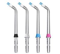 ZCOINS High Pressure Replacement Plaque Seeker Tips for Waterpik WP-100 WP-250 WP-400 WP-660, Nozzle Accessories, Replacement Parts (4 Pieces)