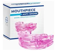 Zcomfort Anti Snoring Solution - Adjustable & Comfortable Mouthpiece for Quiet Nights, Clinically Designed to Reduce Snoring, Includes Travel Case - Fits All Mouth Sizes (Pink)