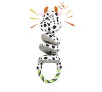 Zcooks Squeaky Dog Toys for Large Dogs, Interactive Tug of War Puppy Toys with Pull Rope, Stuffed Pet Dog Toys with Soft Fabric Suitable rope dog toys for Small, Medium, and Big Dogs