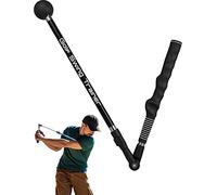 Zcoorey Golf Swing Trainer aid - Golf Training aid to Improve Hinge, Forearm Rotation, Shoulder turna and Grip.Portable Collapsible Swing Trainer Equipped with Golf Grip Trainer