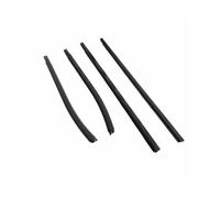 ZCPOPKNHNZ 4PCS for Mitsubishi L200 for Triton KA KB 2005-2015 Outer Windows Rubber Weatherstrip Waterproof Pressure Sealing Belt Moulding Trim