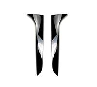 ZCPOPKNHNZ For A4 B8 Allroad Avant 2009-2016 Pair Gloss Black Rear Window Side Spoiler Cover Left&Right