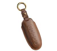 ZCPOPKNHNZ For F150 2011 2012 2013 2014 For Edge For Explorer For Mustang For Lincoln MKZ MKX MKC Car Key Case Wallet Holder Llavero(Brown)