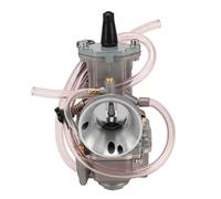 ZCPOPKNHNZ For Keihin Carburetor With Power Jet For 2T 4T ATV Quad Go Kart Buggy 75-250cc Universal Motorcycle PWK 24 26 28 30 32 34mm(28mm)