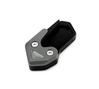 ZCPOPKNHNZ For KYMCO AK550 AK 550 2017-2019 2020 Motorcycle Accessories Kickstand Extension Foot Side Stand Enlarger Support Plate Pad(GRAY)