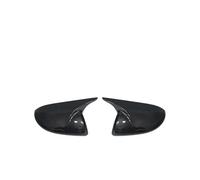 ZCPOPKNHNZ For Mazda 2 3 1.6 Side Rearview Mirror Cover Wing Cap With The Painted Color(Carbon fiber pattern)