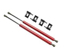 ZCPOPKNHNZ For Mitsubishi For Lancer For Evolution EVO 7 8 9 2001-2008 Front Bonnet Lift Support Cylinders Shock Damper Piston Rod Prop(Carbon Fiber Red)