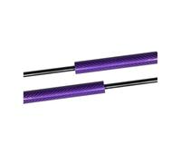 ZCPOPKNHNZ For VW For Golf Mk2 1983-1992 Hatchback Gas Struts Lift Support Front Bonnet Modify Spring Shock Absorber Rod(Purple carbon fiber)