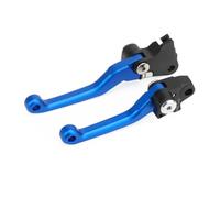 ZCPOPKNHNZ for Yamaha YZ 250X 2021-2026 Motorcycle Accessories Adjustable Folding Handlebar Pivot Brake Clutch Lever(Blue)