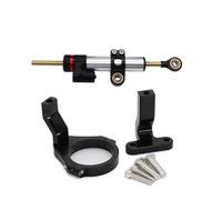 ZCPOPKNHNZ For Zontes 703RR CNC Motorcycle Stabilizer Steering Damper Clamp Mounting Bracket Support Kit Aluminum Alloy(Model A)