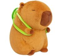 ZcrPrn Capybara Plush, 1 PCS Turtle Backpack Capybara Stuffed Animal, Cute Plushies for Kids, Soft and Huggable Capybara Toy for Bedroom Decor